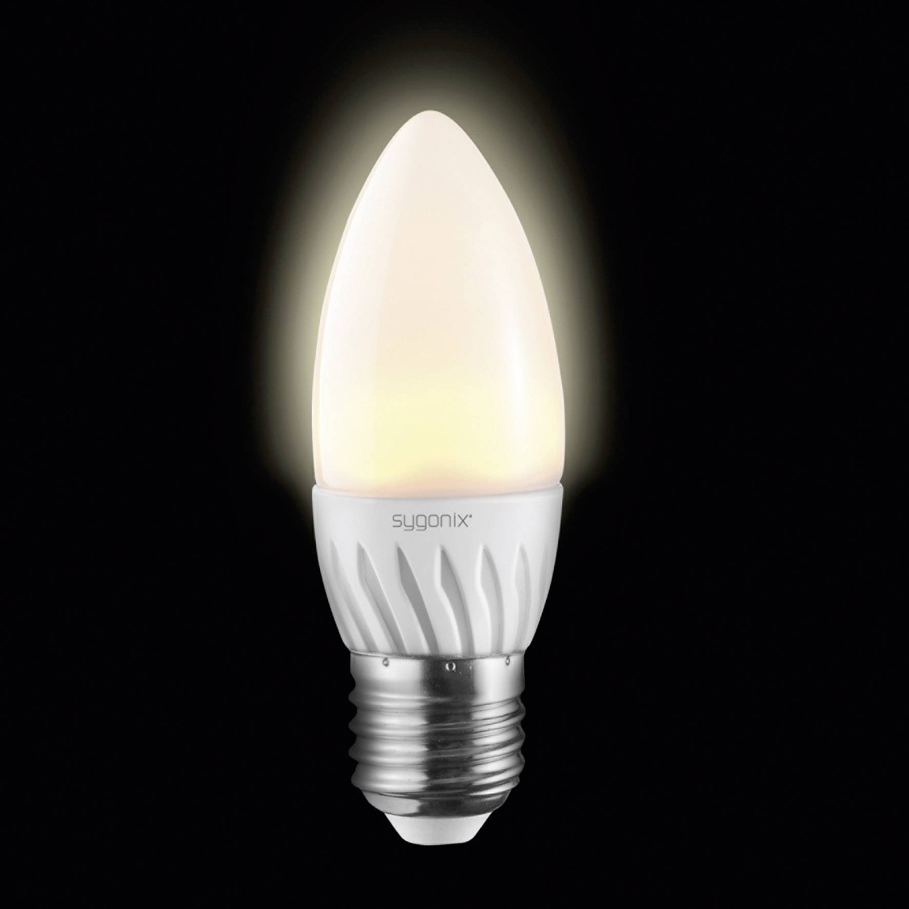 Ampoule LED E27 Sygonix 361652 3 W = 25 W blanc chaud (Ø x L) 37 mm x