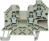 Bloc de jonction de passage Weidmüller WDU 4/ZR 1905140000 beige foncé 50 pc(s)