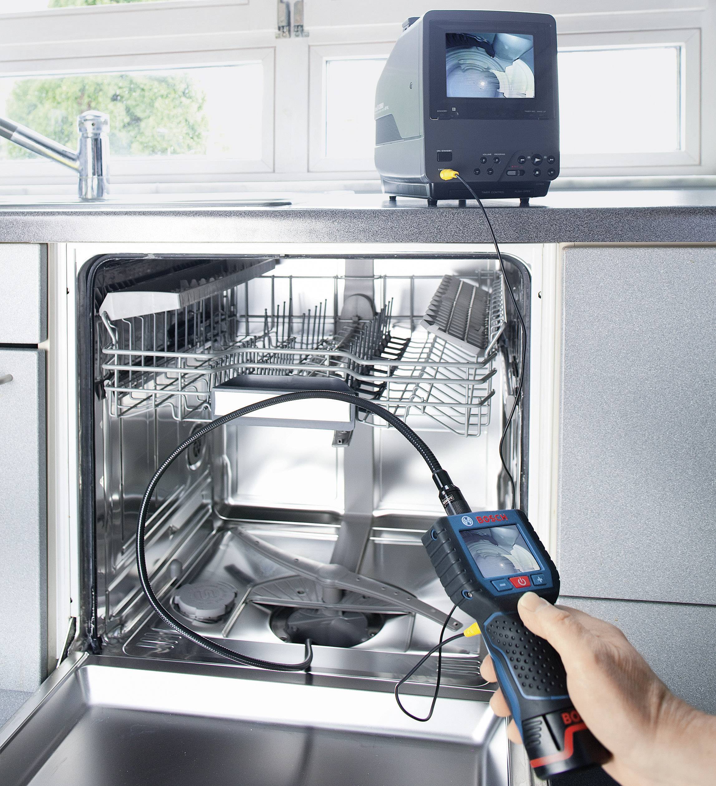 Endoscope Bosch GOS 10,8 VLI 060124100B Ø de la sonde 17 mm Longueur de sonde 122 cm 1 pc(s