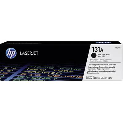 Cartouche de toner pour HP LaserJet 131A, noir. Qualité d'impression professionnelle. Compatible avec HP Color LaserJet Pro M251 et M276.
