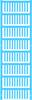 Marqueur de câble Weidmüller SF 0/21 NEUTRAL BL V2 1918510000 Surface d'étiquetage: 3.20 x 21 mm bleu 400 pc(s)