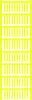 Marqueur de câble Weidmüller SF 00/21 NEUTRAL GE V2 1918560000 Surface d'étiquetage: 3.20 x 21 mm jaune 400 pc(s)