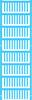 Marqueur de câble Weidmüller SF 1/21 NEUTRAL BL V2 1918620000 Surface d'étiquetage: 3.20 x 21 mm bleu 400 pc(s)