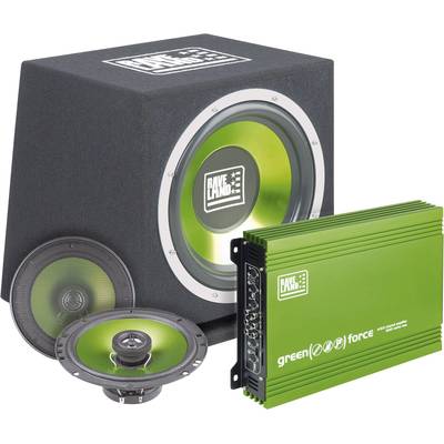 set Hi-Fi pour voiture Raveland Green Force II 4 x 250 W