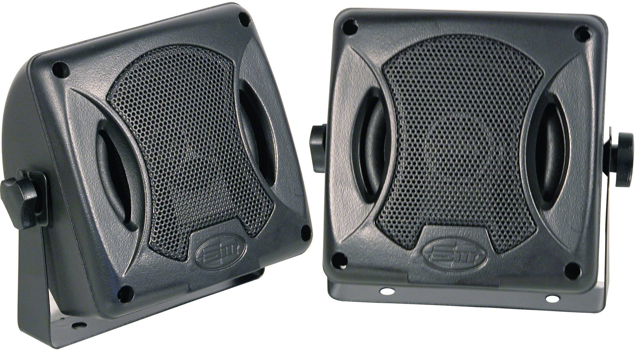 Haut-parleur coaxial 2 voies à montage en saillie 80 W Boschmann PR-222 1 paire(s)