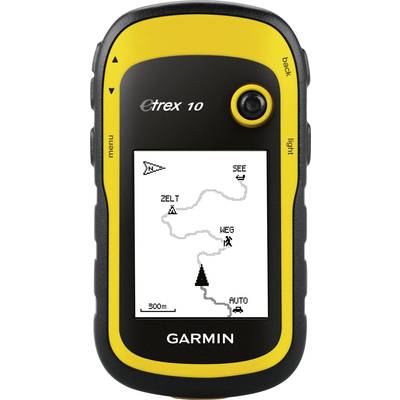 GPS outdoor Garmin e-Trex10 Monde géocaching, randonnée GPS, GLONASS, protection anti-éclaboussures