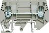 Bloc de jonction de test sectionnable Weidmüller WTD 6/1 EN 1934830000 beige foncé 50 pc(s)