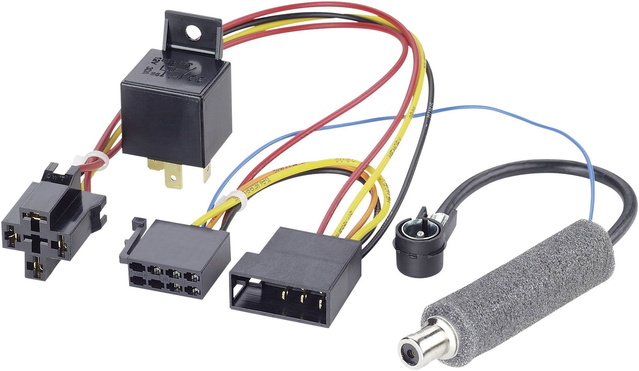 Câble adaptateur pour autoradio et hautparleurs VW Conrad.fr