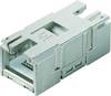 Connecteur non confectionné pour capteurs/actionneurs Weidmüller IE-BI-RJ45-C 1962840000 Insert avec bride RJ45 10 pc(s)