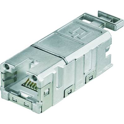 Connecteur non confectionné pour capteurs/actionneurs Weidmüller IE-BI-RJ45-FJ-A 1962850000  Insert mâle RJ45   10 pc(s)