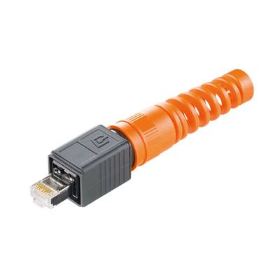 Connecteur de données pour capteurs/actionneurs Weidmüller IE-PS-V04P-RJ45-FH-BP 1963170000 mâle, droit 10 pc(s)