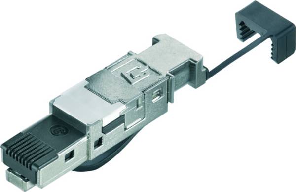Connecteur de données pour capteurs/actionneurs Weidmüller IE-PS-RJ45-FH-BK 1963600000  mâle, droit   10 pc(s)