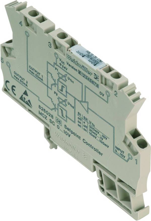 Surveillance de valeur seuil  analogique Weidmüller MCZ SC 0-10V Package 10 pc(s)