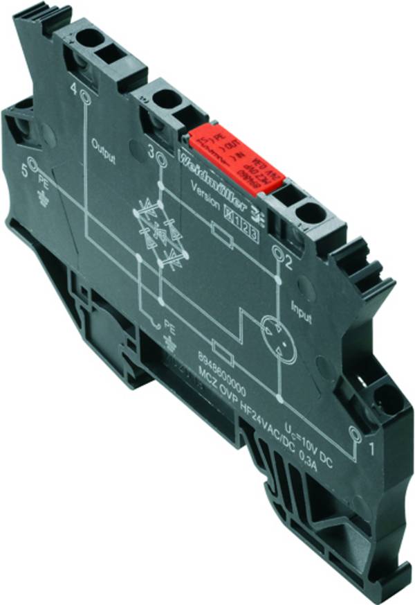 Protection de surtension MCZ-SERIES Weidmüller MCZ OVP HF 24V 0,3A 8948600000 10 pc(s)