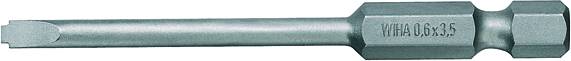 Embout pour vis à tête fendue 3.5 mm Weidmüller 9205670000 Acier Chrome-Vanadium trempé Forme (embouts): E 6.3 5 pc(s)