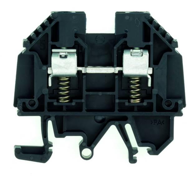 Raccordement à souder Weidmüller WDU 4 SL/EN SW 9537510000 noir 50 pc(s)