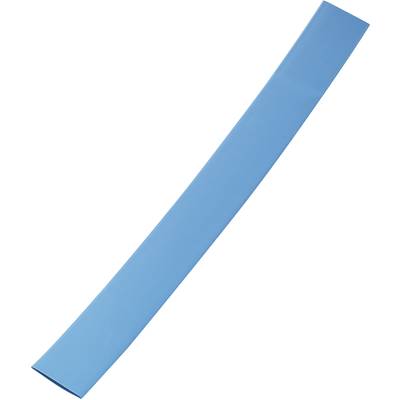 TRU COMPONENTS 1570281 Gaine thermorétractable sans colle bleu 3 mm 1 mm Taux de retreint:3:1 Marchandise vendue au mètr