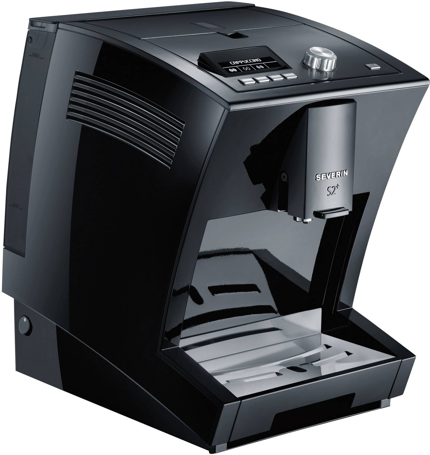Severin S2+ One Touch KV 8023 Machine espresso noir Conrad.fr