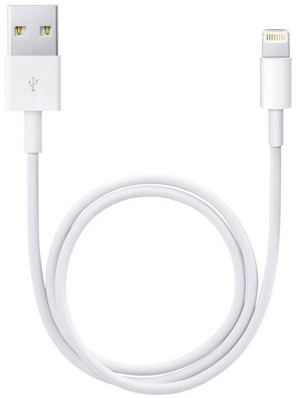 Apple iPod, iPhone, iPad Câble de raccordement  0.50 m blanc