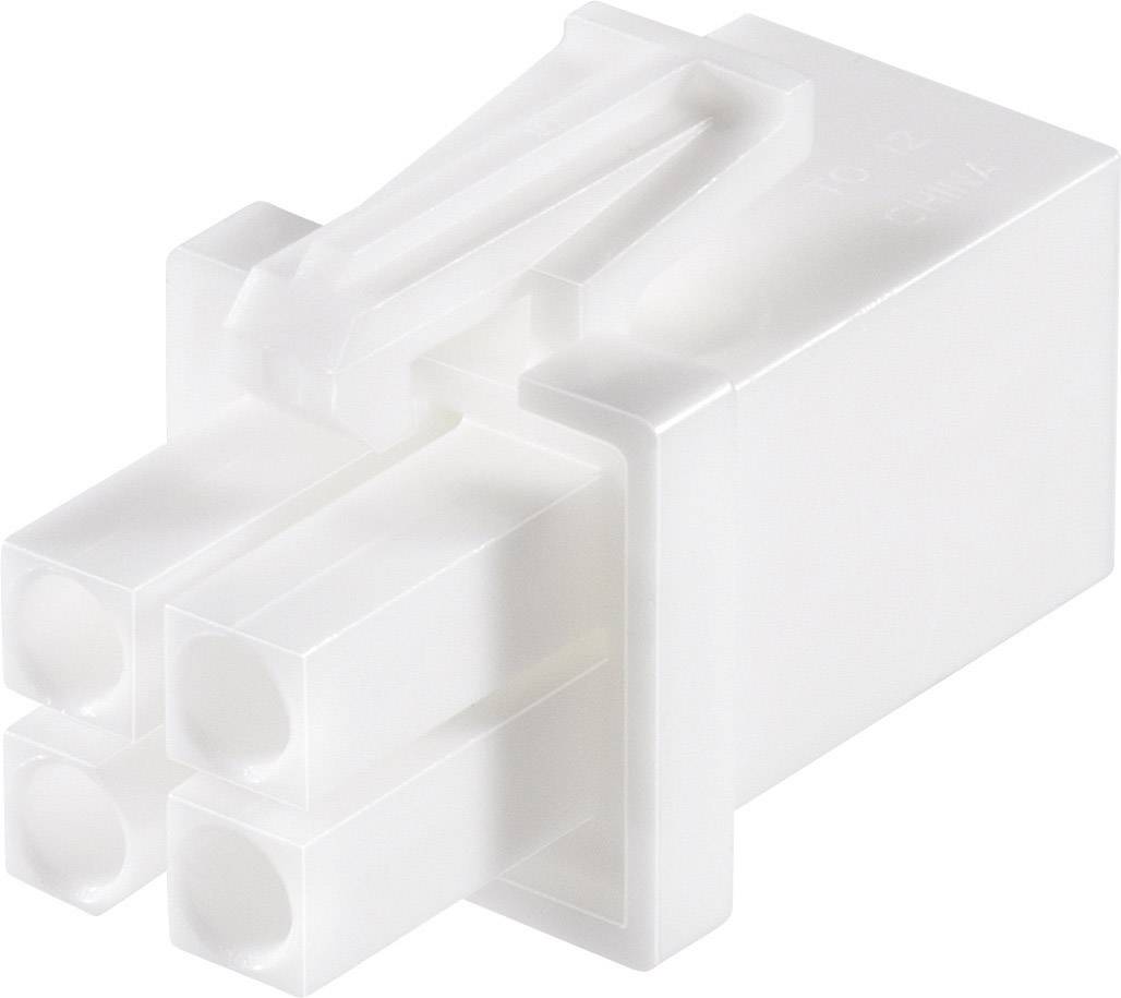 TE Connectivity Boîtier pour contacts mâles série Universal-MATE-N-LOK Nbr total de pôles 4 Pas: 4.17 mm 794805-1 1 pc(s