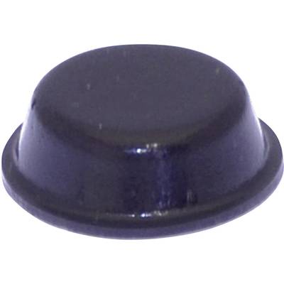 Pied d'appareil TOOLCRAFT PD2014SW autocollant, rond noir (Ø x H) 14 mm x 4.5 mm 1 pc(s)