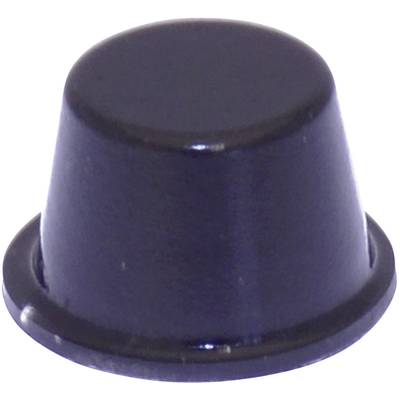 Pied d'appareil TOOLCRAFT PD2164SW autocollant, rond noir (Ø x H) 16.5 mm x 10.2 mm 1 pc(s)