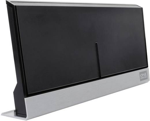 Antenne plate DVB-T/T2 active One For All SV 9385 pour l\'intérieur 47 dB Antenne plate DVB-T/T2 active One For All SV 9385 pour l\'intérieur 47 dB