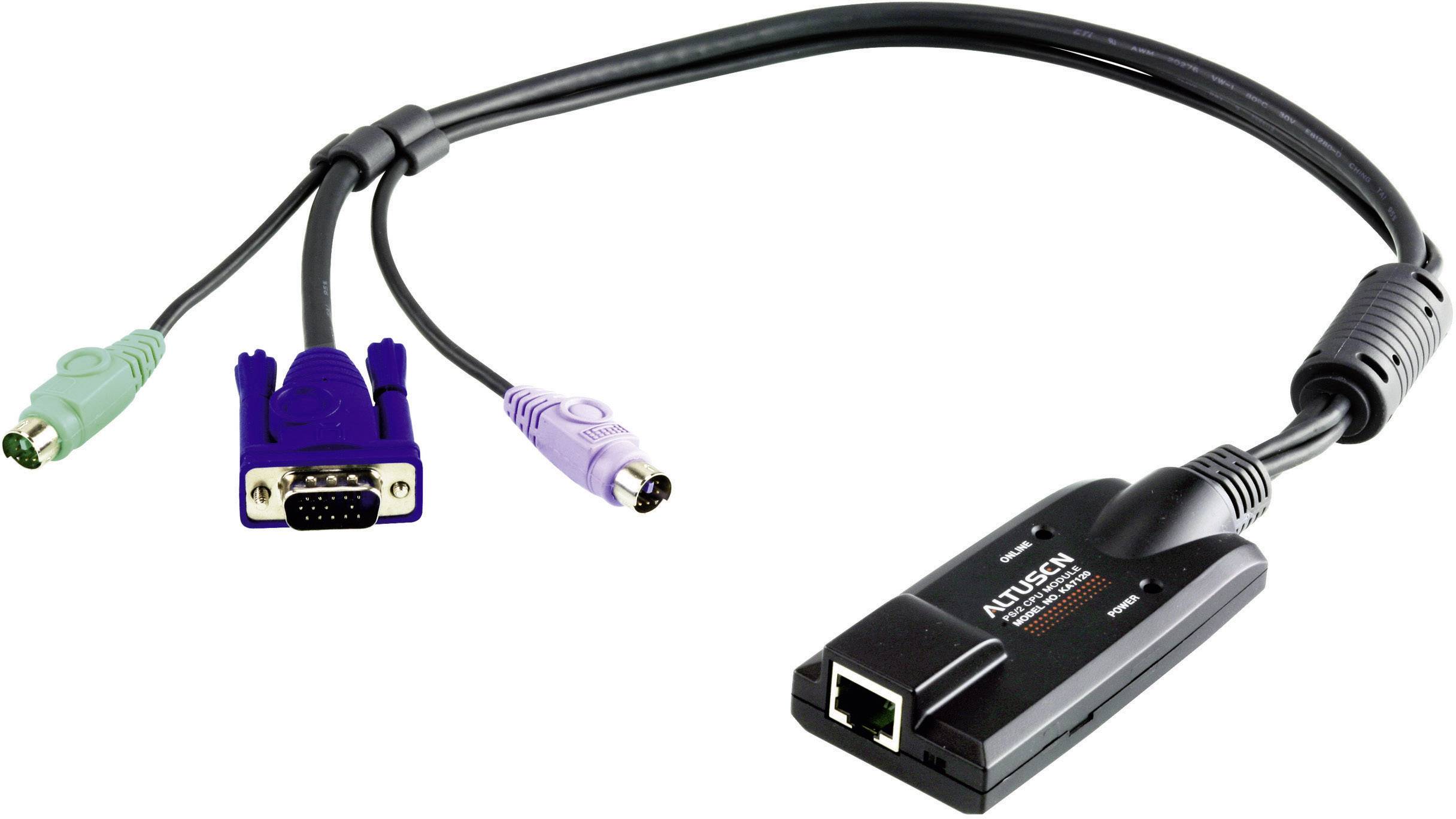 ATEN KA7120 PS/2 Module CPU pour switch KVM HiRes (50 mètres)-0