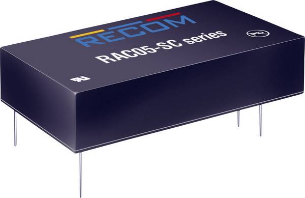 Alimentation CA/CC pour circuits imprimés RECOM RAC05-12SC 12 V/DC 0.42 A 5 W
