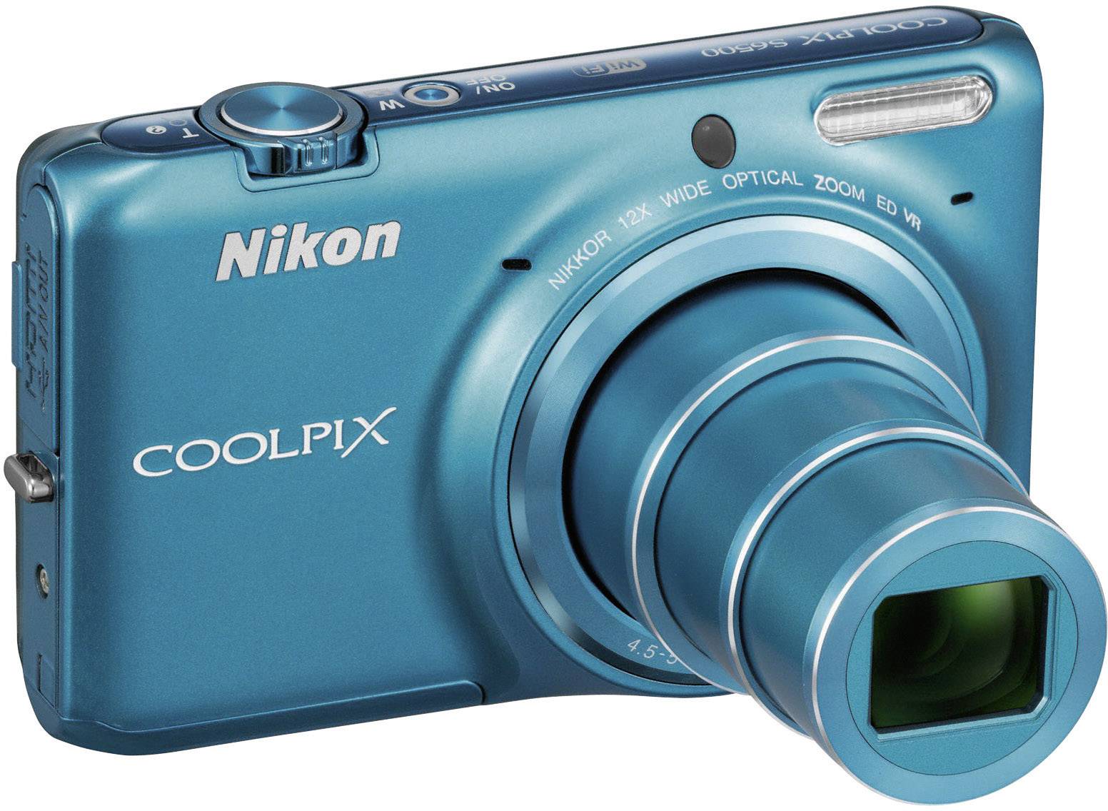 Appareil photo numérique NIKON Coolpix S6500 Bleu, 16.0 Mio. Pixel, 12