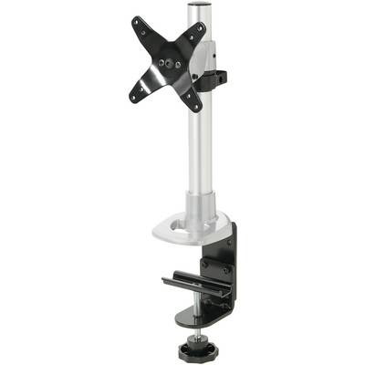 SpeaKa Professional Support de table pour écran SP-1624740 Swivel 1 25,4 cm (10") - 76,2 cm (30") argent-noir réglable e-0