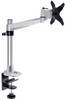 Support de table pour écran SpeaKa Professional SP-1624752 25,4 cm (10") - 76,2 cm (30") réglable en hauteur, inclinable, mobile, rotatif argent-noir