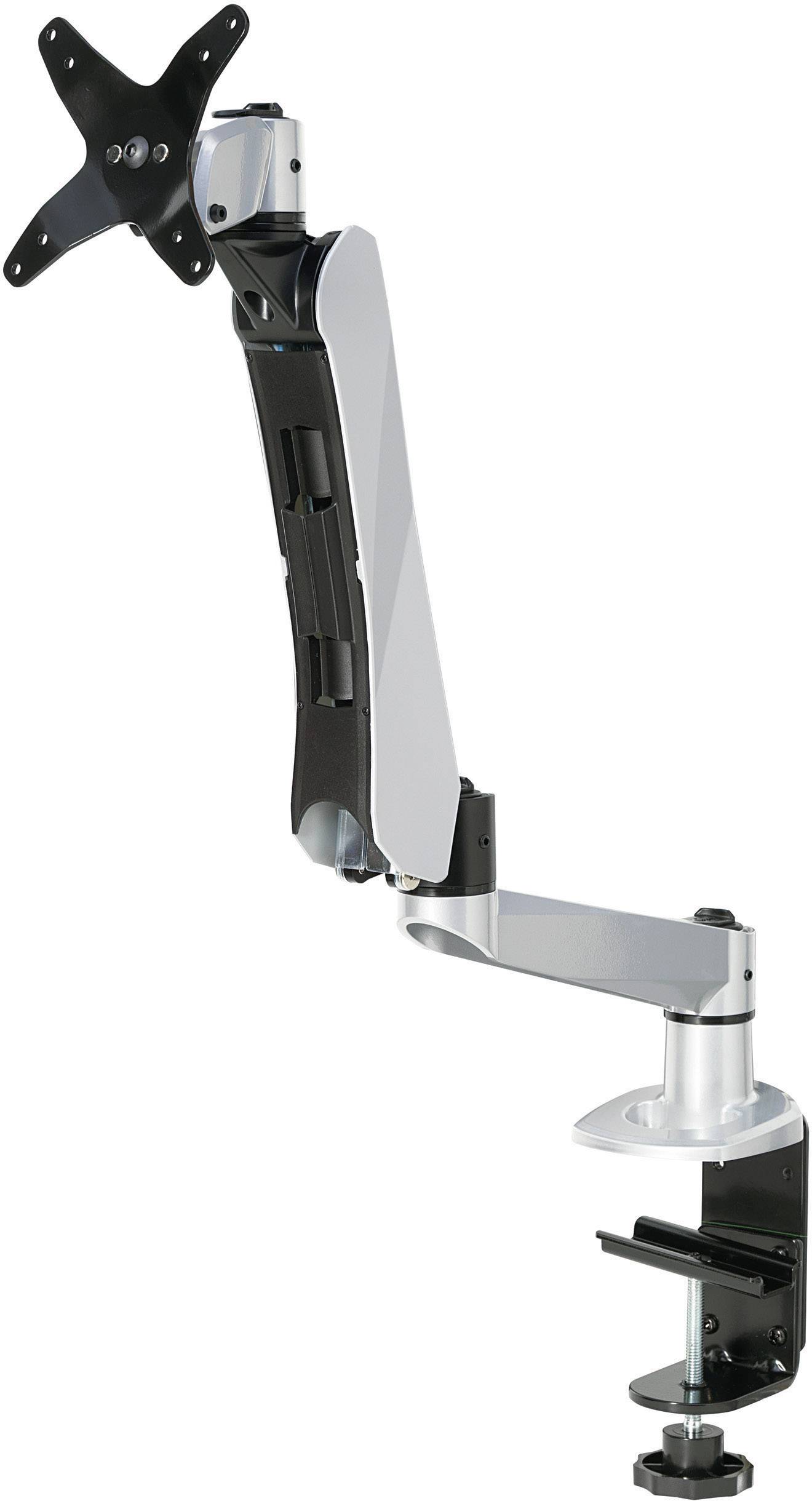 SpeaKa Professional Support de table pour écran SP-1624780 SuperFlex 1 25,4 cm (10") - 76,2 cm (30") argent-noir réglabl-1