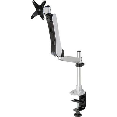 Support de table pour écran SpeaKa Professional SP-1624784 25,4 cm (10") - 76,2 cm (30") réglable en hauteur, inclinable-1