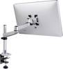 Support de table pour écran SpeaKa Professional SP-1624924 25,4 cm (10") - 76,2 cm (30") réglable en hauteur, inclinable, mobile, rotatif argent-noir