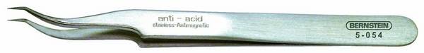 BERNSTEIN Tools for Electronics 5-074  Pince brucelle CMS  1 SA pointue 120 mm
