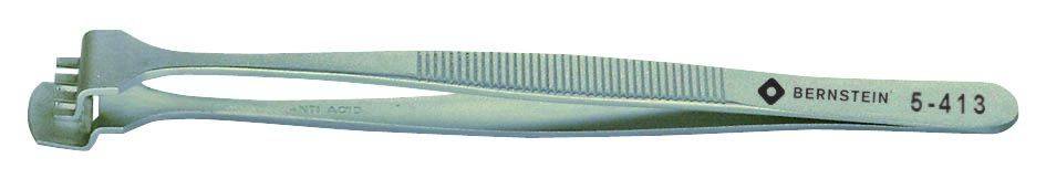 BERNSTEIN Tools for Electronics 5-413 Pince brucelle semi-conducteur 130 mm