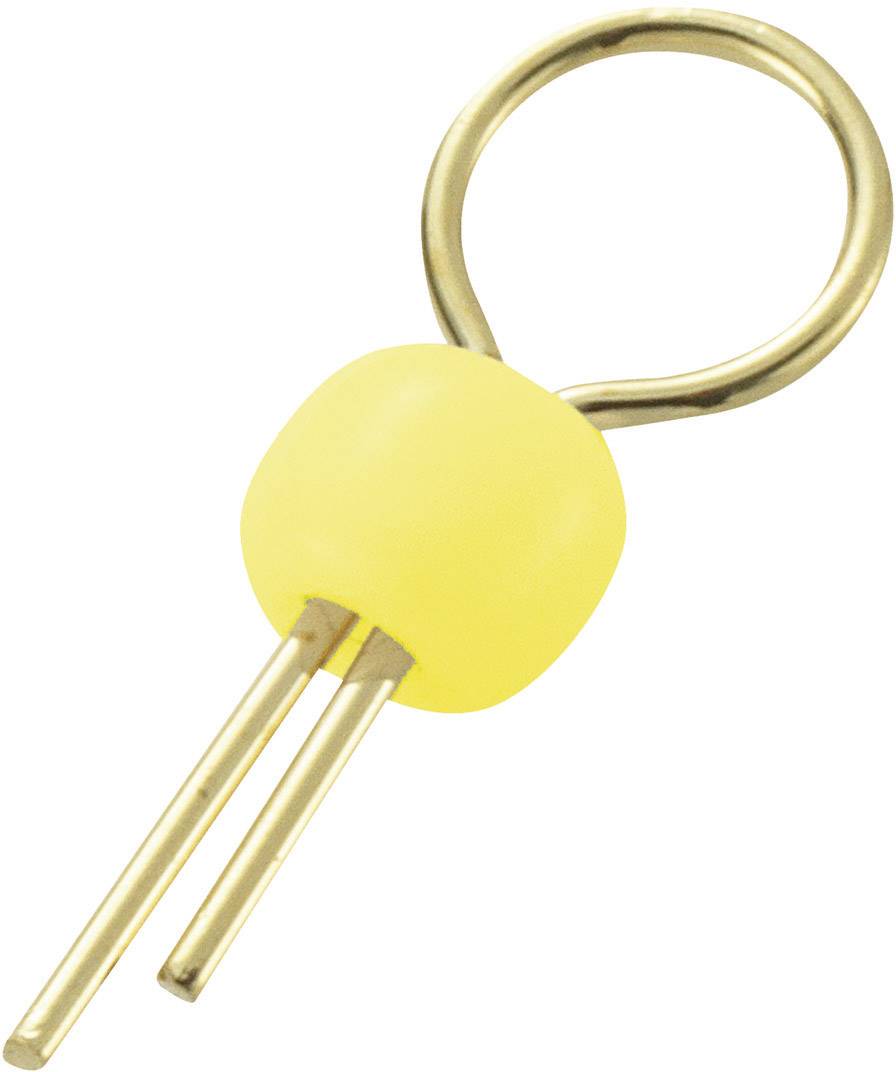 Point de test TRU COMPONENTS TEST-1-YW 1563981 jaune 1 pc(s)
