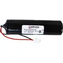 Beltrona ELRD2D4000H Batterie pour éclairage de secours fiche mâle 2.4 V 4000 mAh