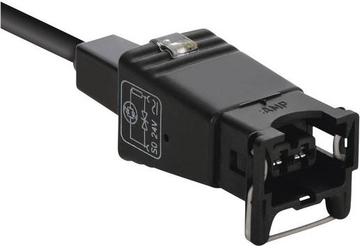 Connecteur d'électrovanne AMP Junior Timer Lütze 709483  Pôle:2 1 pc(s)