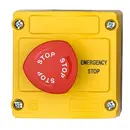 BACO LBX130008 Bouton d'arrêt d'urgence en boîtier 240 V/AC 2.5 A 1 NF (R) IP66 1 pc(s)