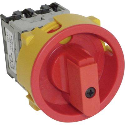 BACO NS4EV48 Interrupteur sectionneur refermable 20 A 400 V 1 x 90 ° rouge, jaune 1 pc(s) 