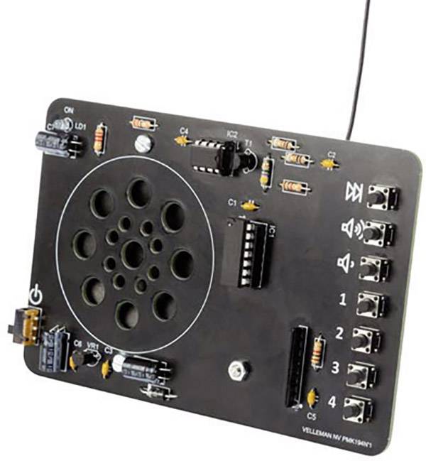 Whadda MK194N Radio FM kit à monter 9 V/DC-1