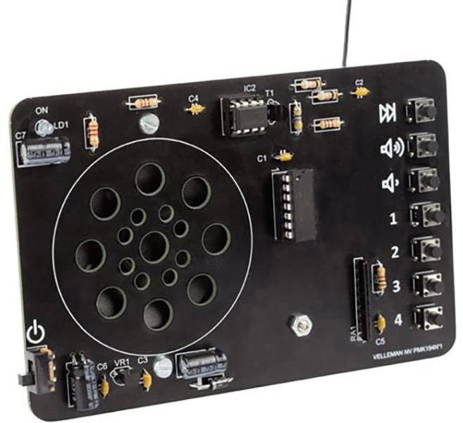 Whadda MK194N Radio FM kit à monter 9 V/DC-2