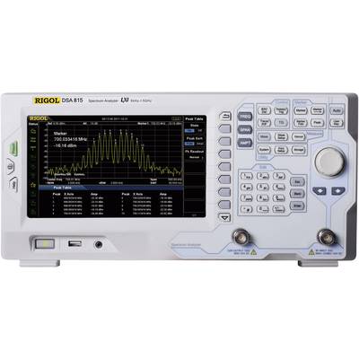 Analyseur de spectre DSA815 étalonné (ISO) Rigol DSA815 DSA815-ISO