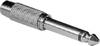 Adam Hall 7540 audio Adaptateur [1x Jack mâle 6.35 mm - 1x Cinch-RCA femelle] argent