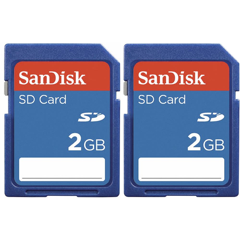 Carte SD SANDISK 2 Go Class2 Duo Conrad fr Carte SD SANDISK 2 Go Class2 Duo Conrad fr