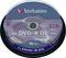DVD+R DL Verbatim de 8,5 Go, vitesse d'écriture 8x, adapté pour stocker jusqu'à 240 minutes de vidéo.