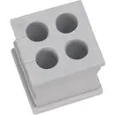 N/A Icotek KT 4/2 39937 fendu Ø max. des bornes 2 mm Elastomère gris 1 pc(s)