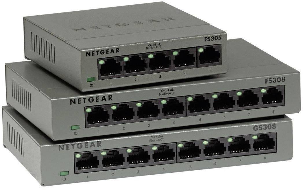 Switch réseau NETGEAR GS308 8 ports 1 GBit/s-3